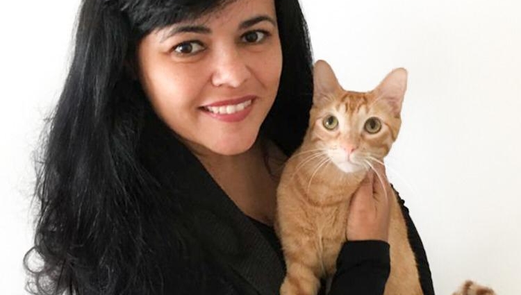 Palestrante professora Aline da Hora