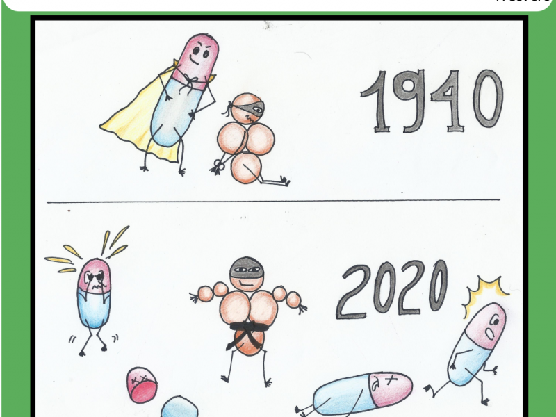 Obra: A bactéria contra-ataca (2020)